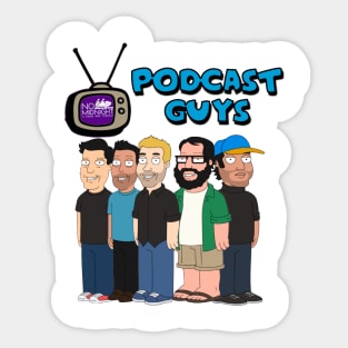 The Podcast Guys Sticker